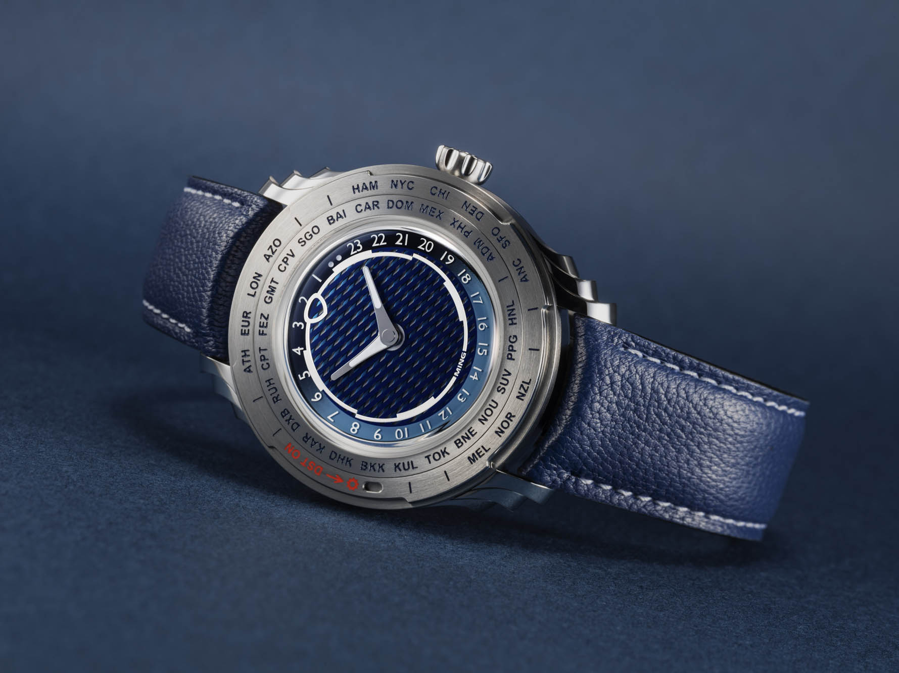 Ming Introduces a New Take on the Worldtimer, the 57.05 Comet