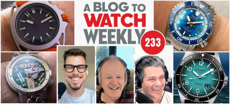 aBlogtoWatch Weekly Podcast #233: The K Tuning Fork, Space-Ready Watches, And The Return Of Electronic Luxury
