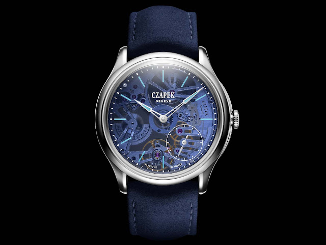 Czapek Promenade Transparencies Aqua Blue with Calibre SXH7