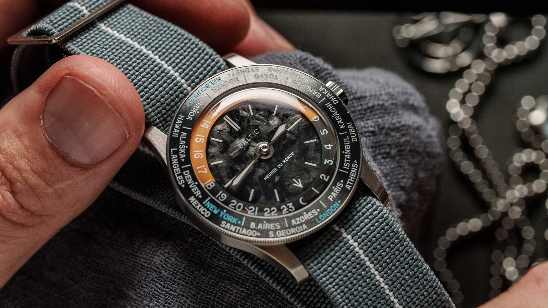 FounderFest: The Baltic Heures du Monde “Horizon Line” is a worldtimer that takes the French brand into entirely new territory