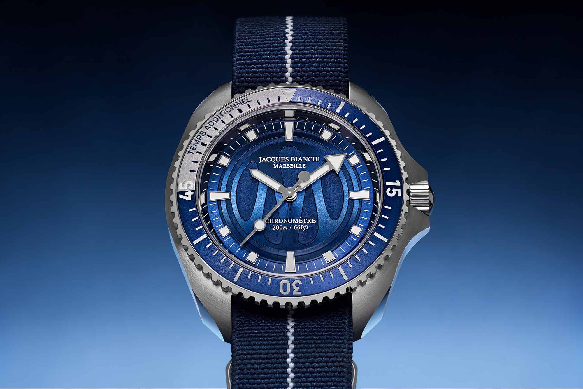 Jacques Bianchi Introduces their First Watch in Partnership with the Olympique de Marseille Football Club