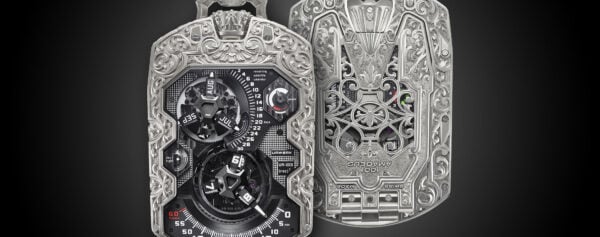 Just Because – Carved in Titanium, the Fully-Engraved Urwerk UR-1001 Amadeus