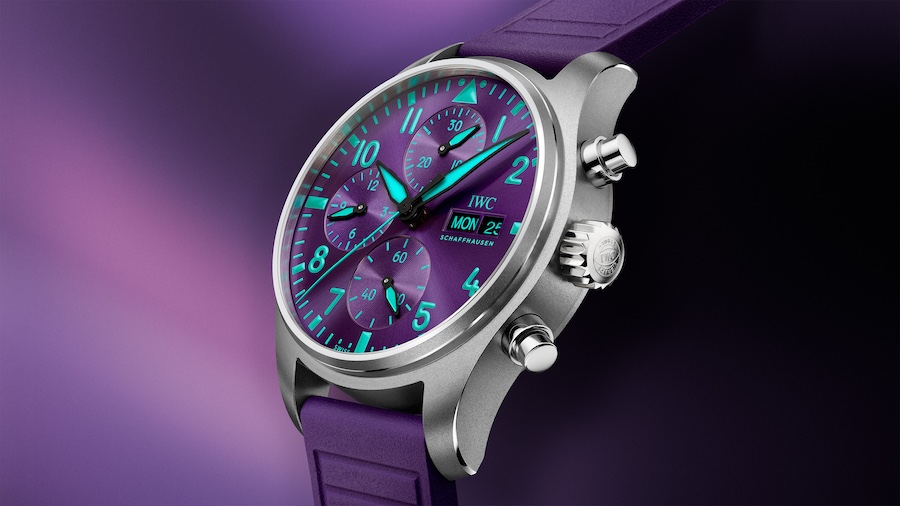 IWC Goes Purple For Singapore With New Mercedes-AMG Petronas F1 Watch