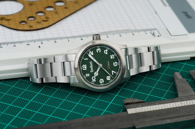 Hanhart Preventor HD12 36mm Black Forest Green: MAD Watch Collector Edition