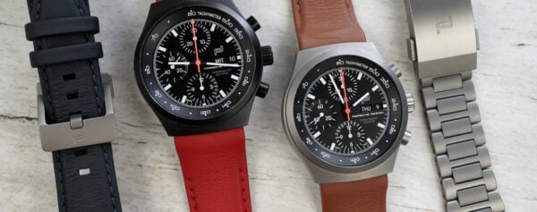 Hands-on – The Porsche Design Chronograph 1 All-Titanium, Now With Leather Straps