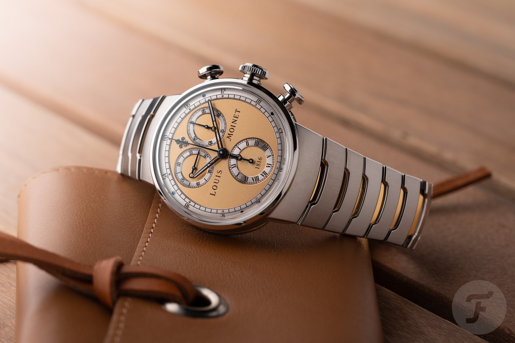 Uncorking the Louis Moinet 1816 Chronograph Champagne: A Hands-On Experience