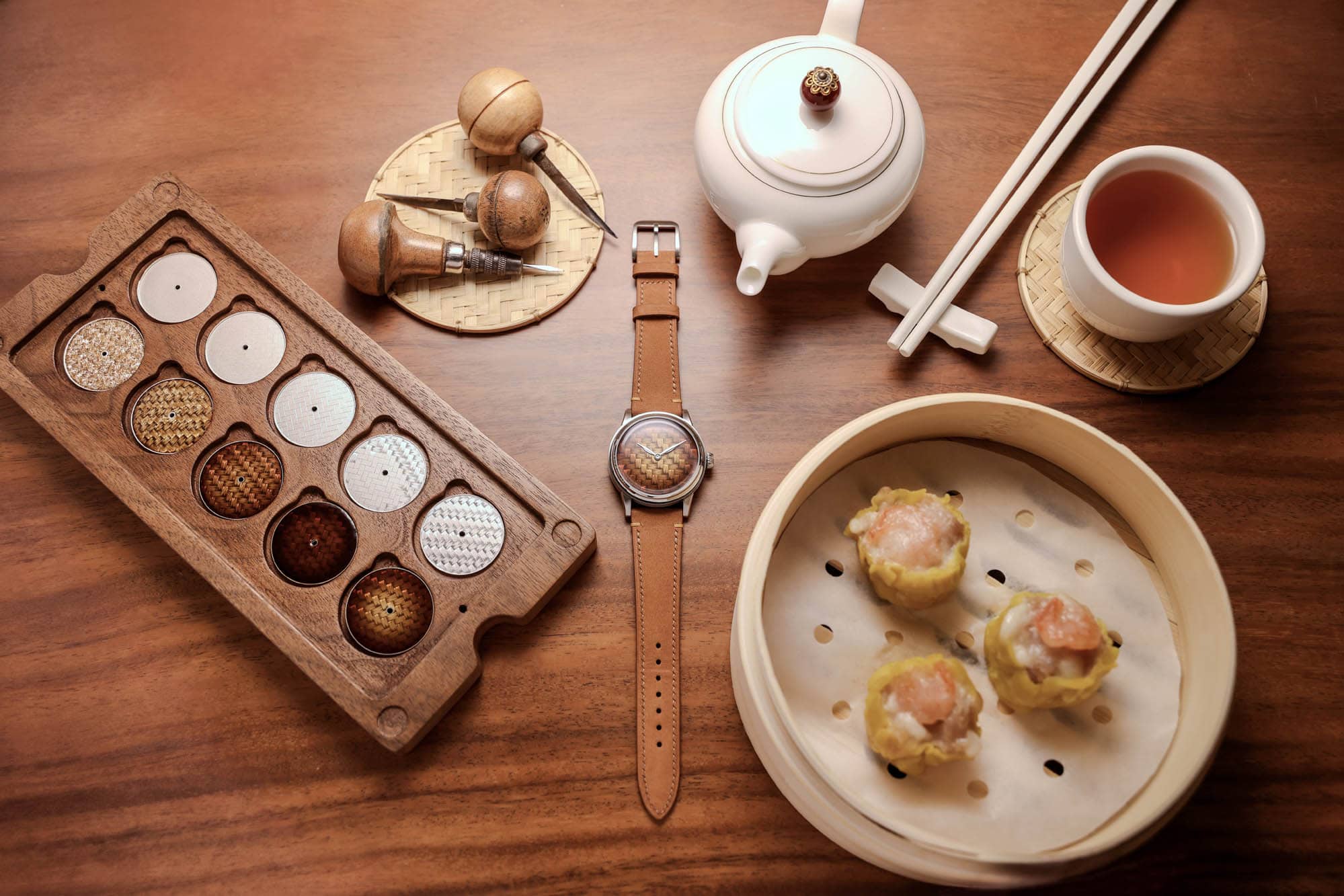 Selten and Watch Ho & Co. Introduce the Yum Cha, a New Limited Edition with an Engraved Grand Feu Enamel Dial
