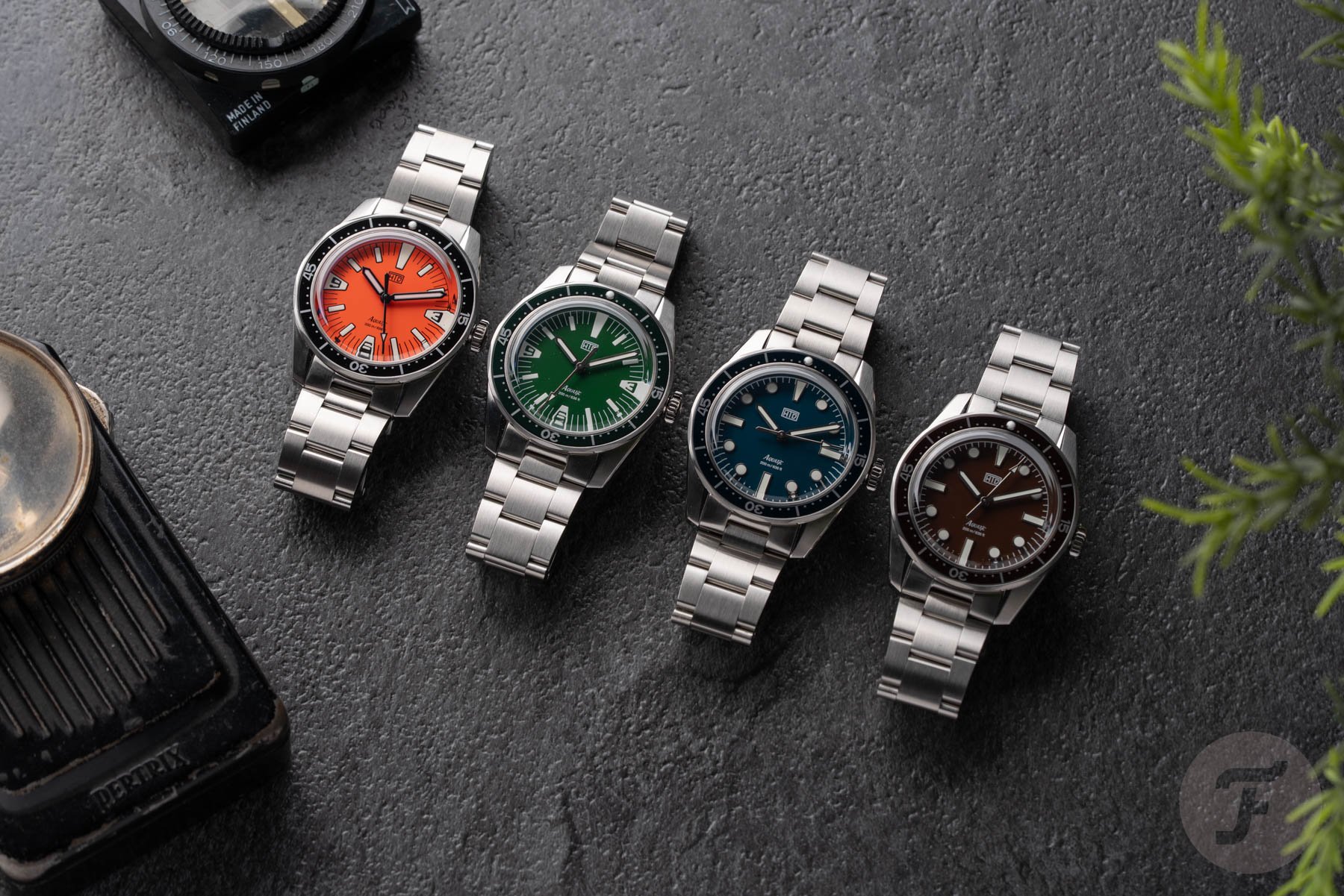 Living La Dolce Vita: New Colors For The HTD Aquatìc Bicchierini And SpaceBoy Dive Watches