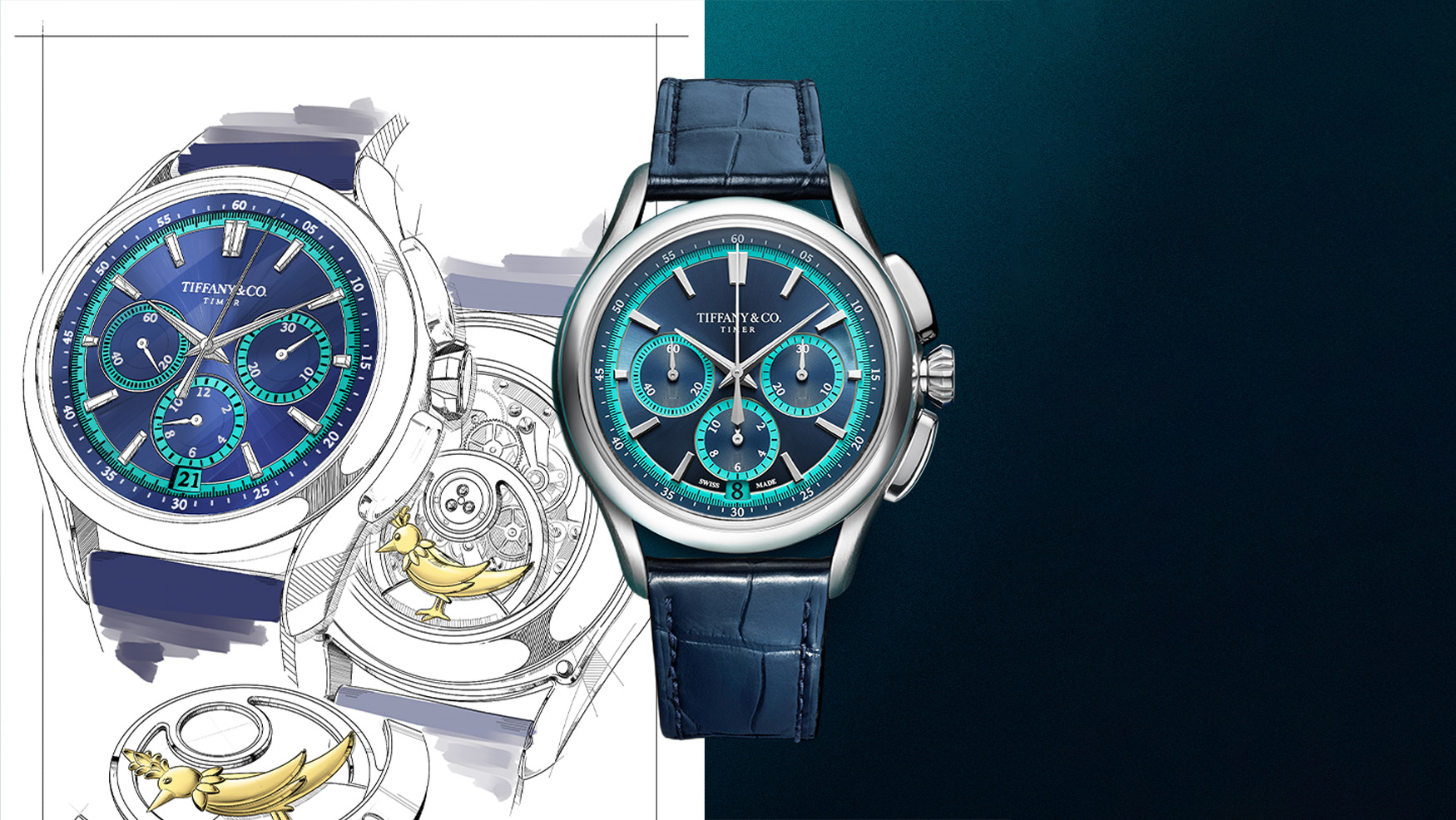 The new 100-piece Tiffany & Co. Timer brings a customised Zenith El Primero movement to a new titanium and platinum case