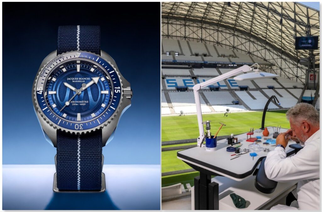 A Heavenly “Match” — The Olympique De Marseille × Jacques Bianchi Marseille JB200 Chronometer Limited Edition