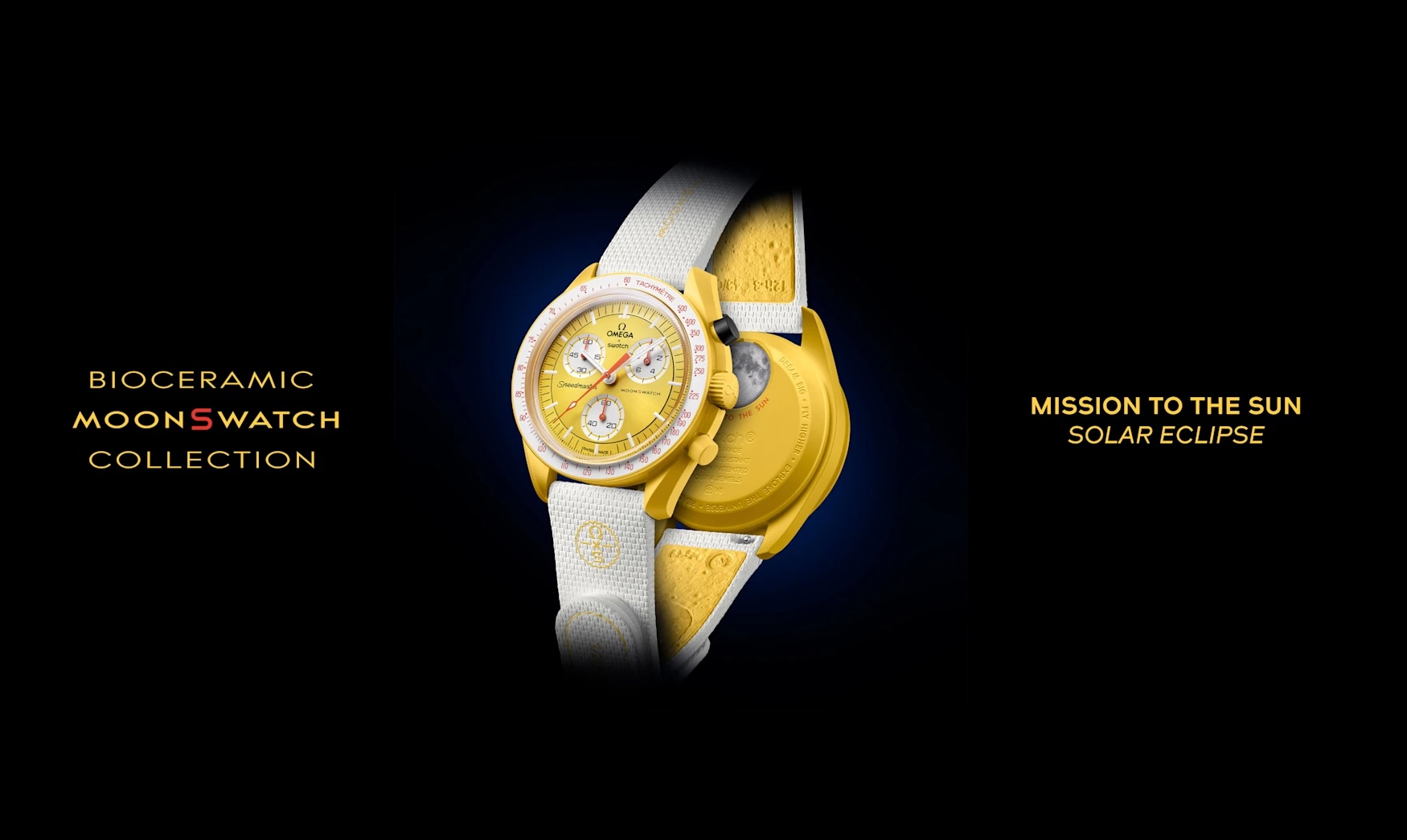 Omega x Swatch quickly follow up the 1969 with a new, very limited Mission to the Sun – Solar Eclipse