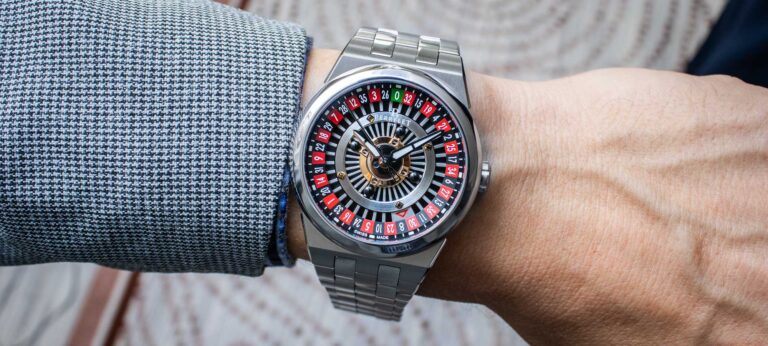 Hands-On: Perrelet Turbine Casino Roulette Watch Is On-Trend For Today’s Gambling-Fascinated World