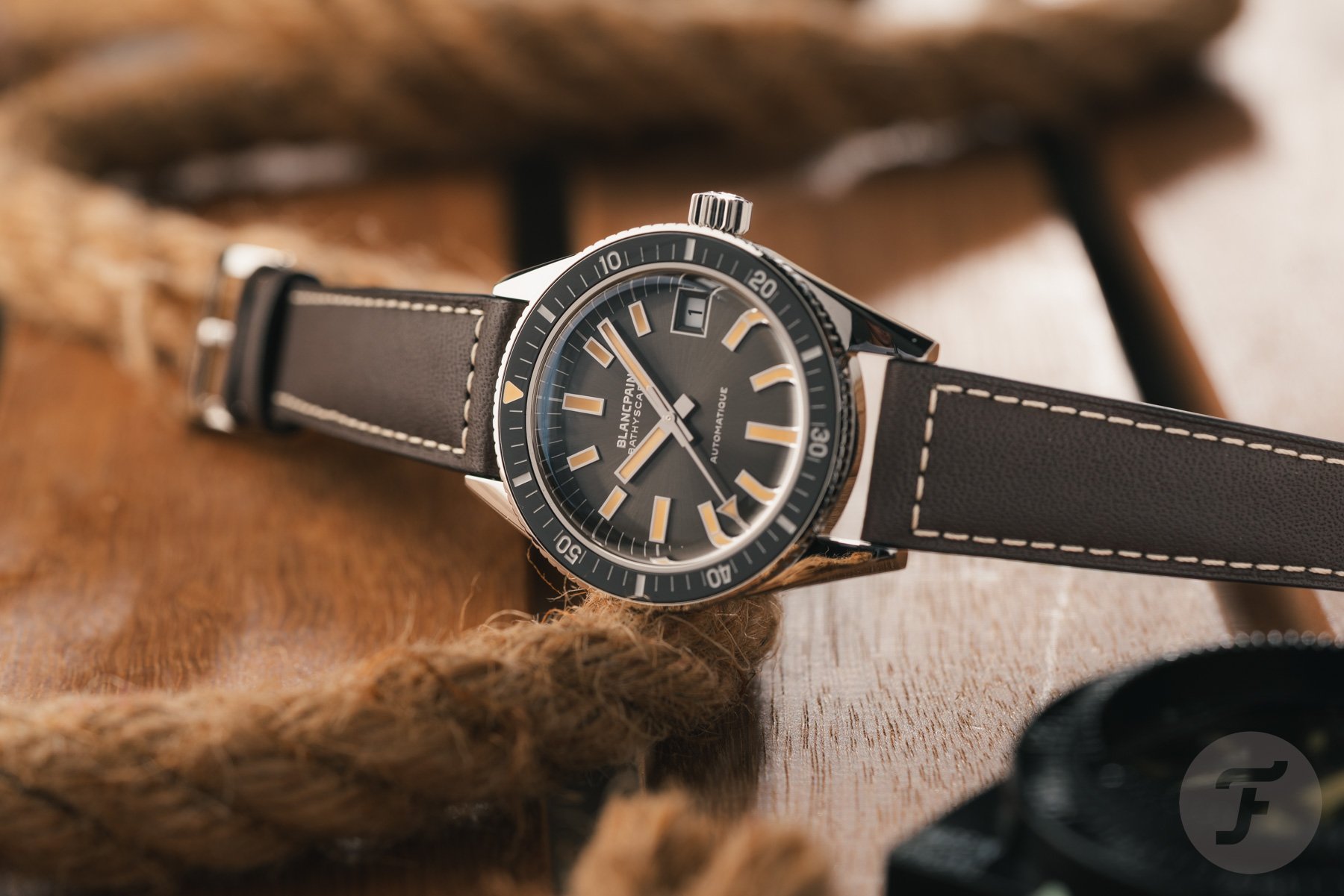 A Nice Vintage-Inspired Surprise: The Blancpain Fifty Fathoms Bathyscaphe 70th Anniversary