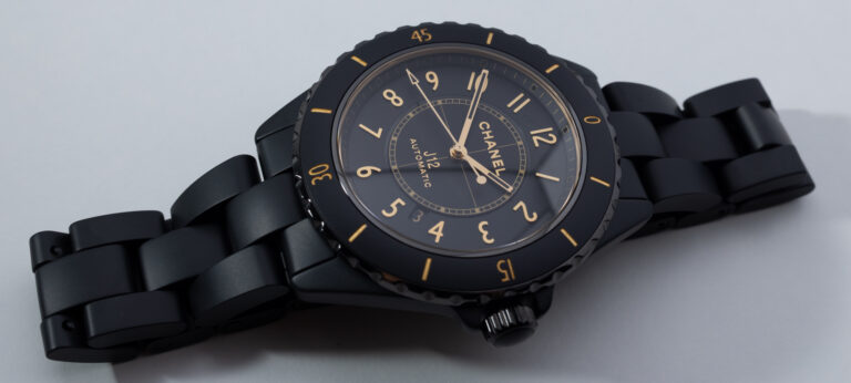 Hands-On With Chanel’s High-End Men’s J12 Golden Black Ceramic 42mm Watch