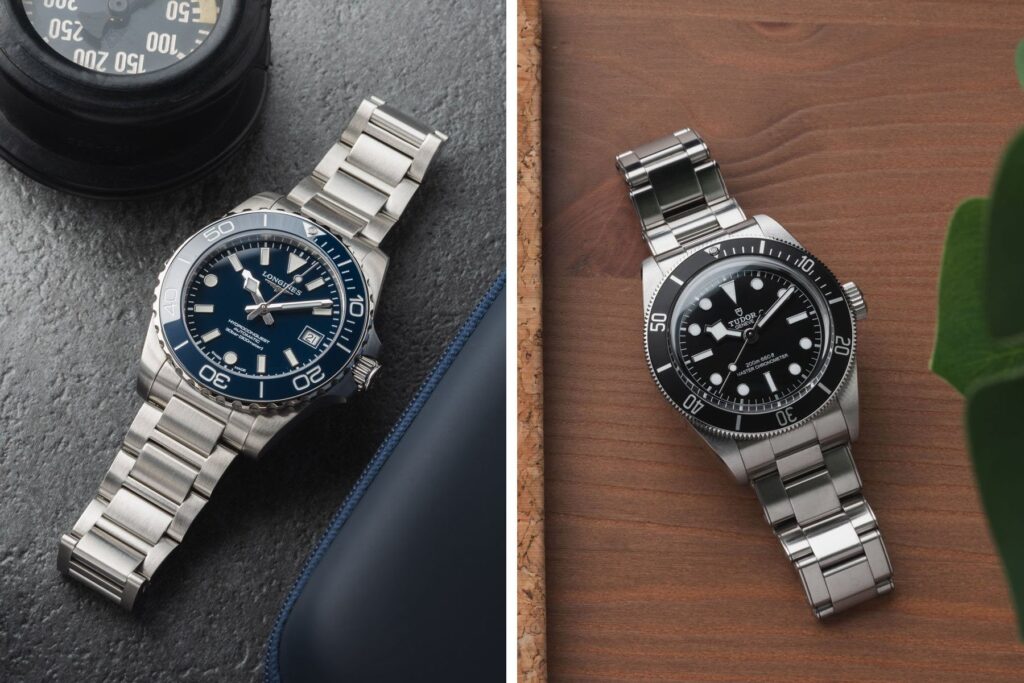 Sunday Morning Showdown: Longines Hydroconquest Vs. Tudor Black Bay “Monochrome”