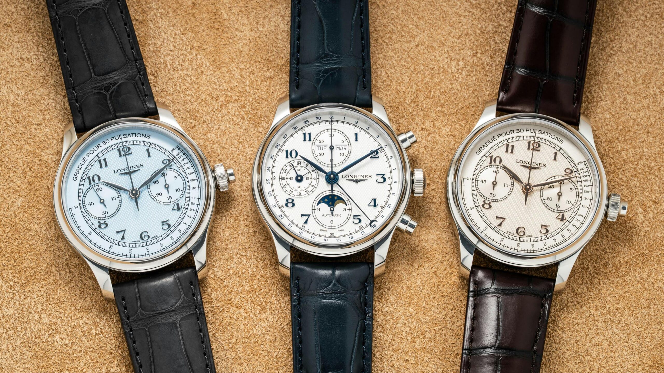 Hands-On: The Longines Master Collection Launches A New Monopusher Chronograph Alongside A Refresh Of The Triple Calendar Chrono
