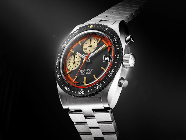 Nivada Grenchen introduces the Autochron Automatic Orange 38mm