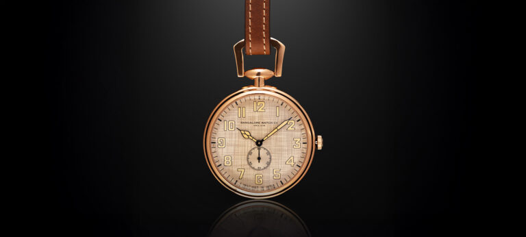 A Pocket Watch for the Purist from Bangalore Watch Company™
