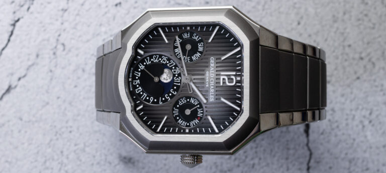 Genta Meets Garcia: Gerald Charles Masterlink Perpetual Calendar Micro-Rotor Watch Review