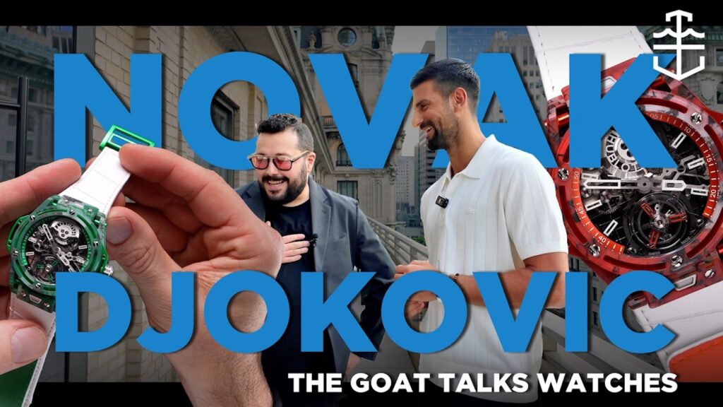 “Chasing vs. defending” — Novak Djokovic on tennis, tourbillons & his Hublot collection