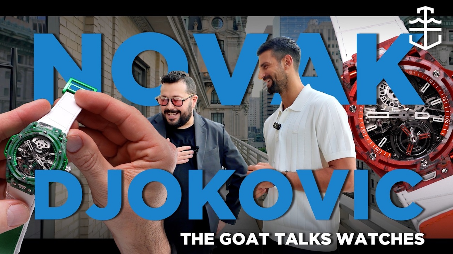 “Chasing vs. defending” — Novak Djokovic on tennis, tourbillons & his Hublot collection