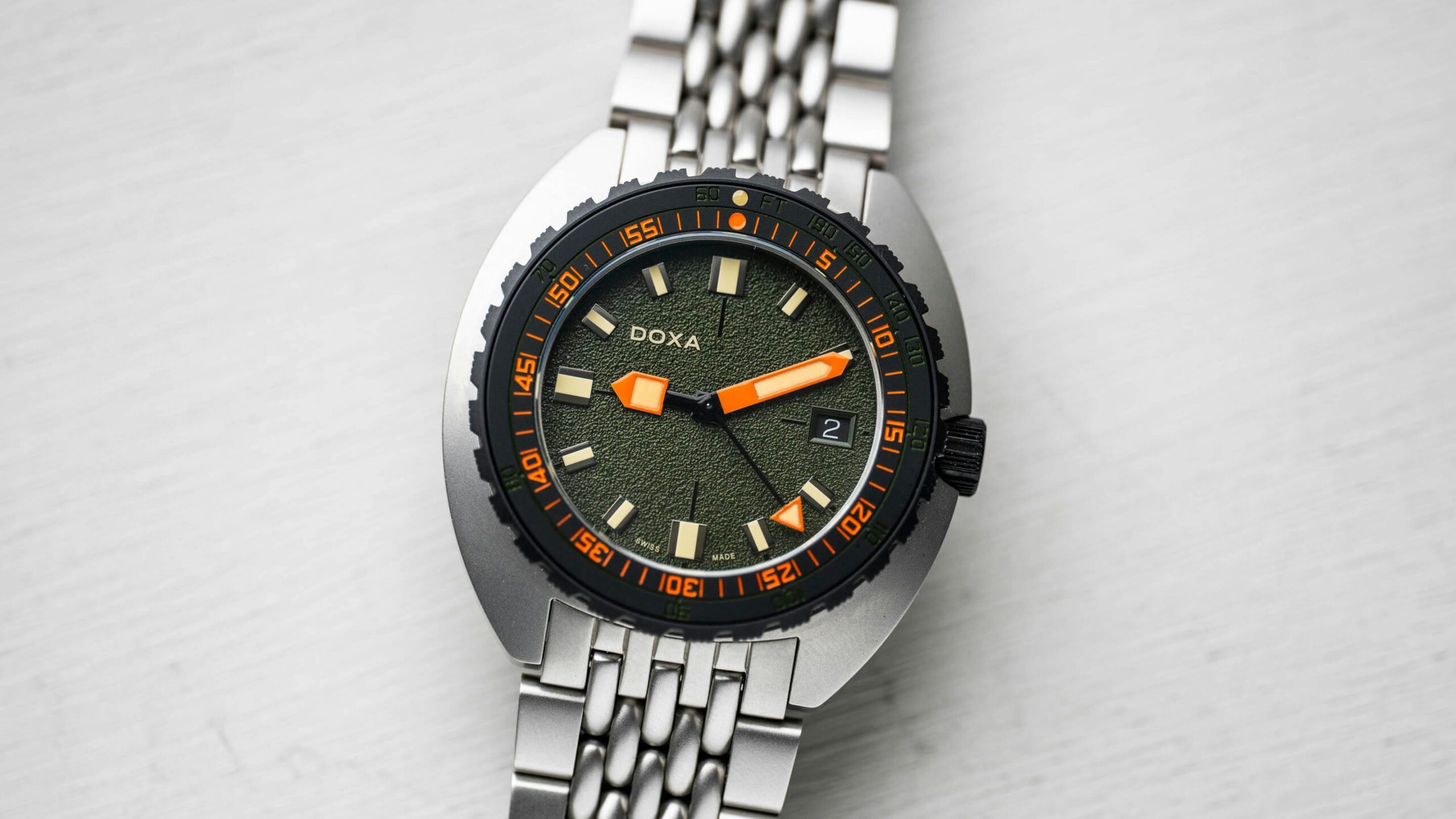 Introducing: The Doxa Sub 300 Beta “Frogger” (Live Pics)