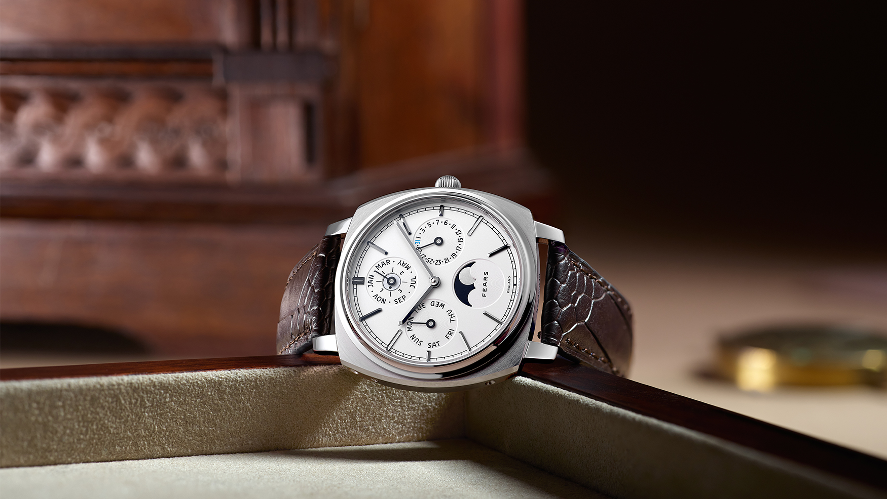 The Fears Brunswick 39 Perpetual Calendar marks a new chapter for the British brand