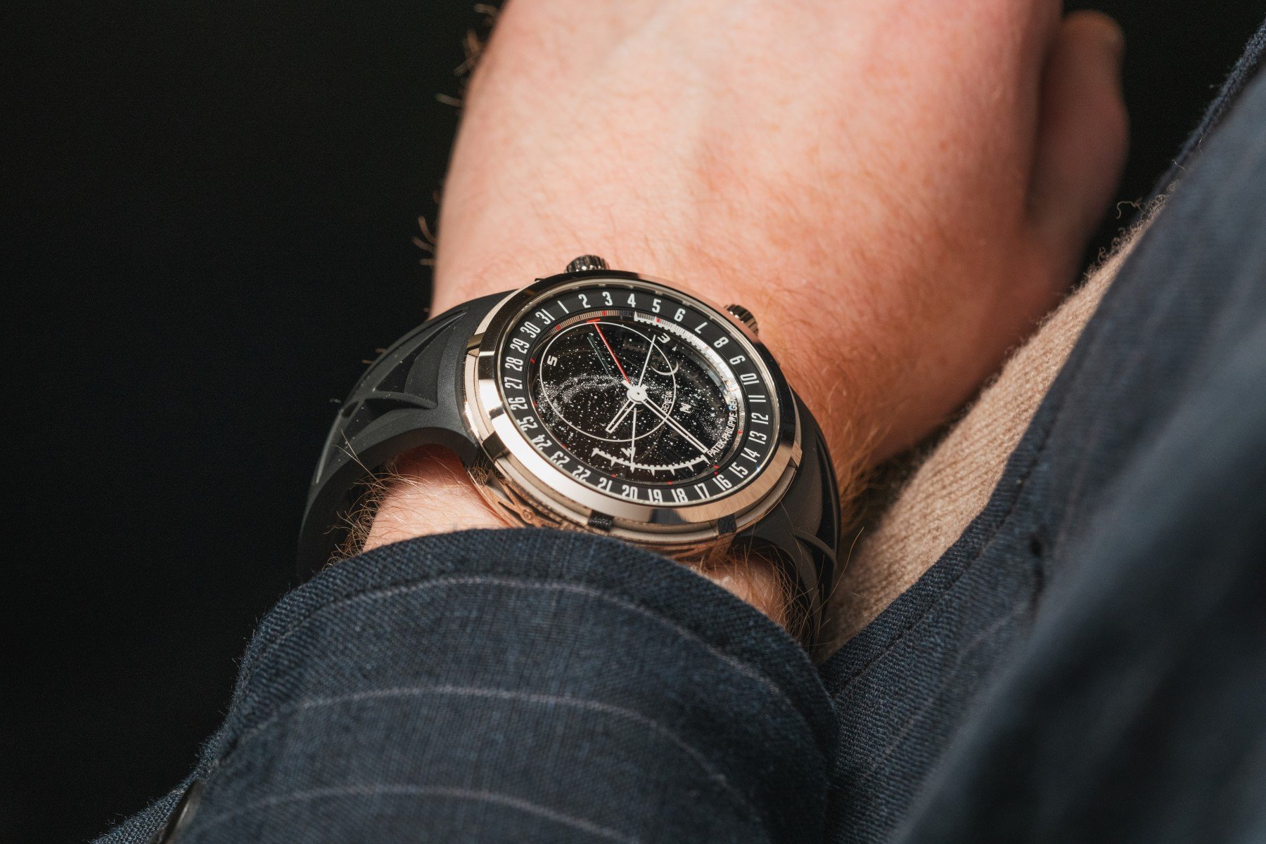 A Touch Of Watch Heaven: Patek Philippe 6105G-001 Celestial Sunrise And Sunset