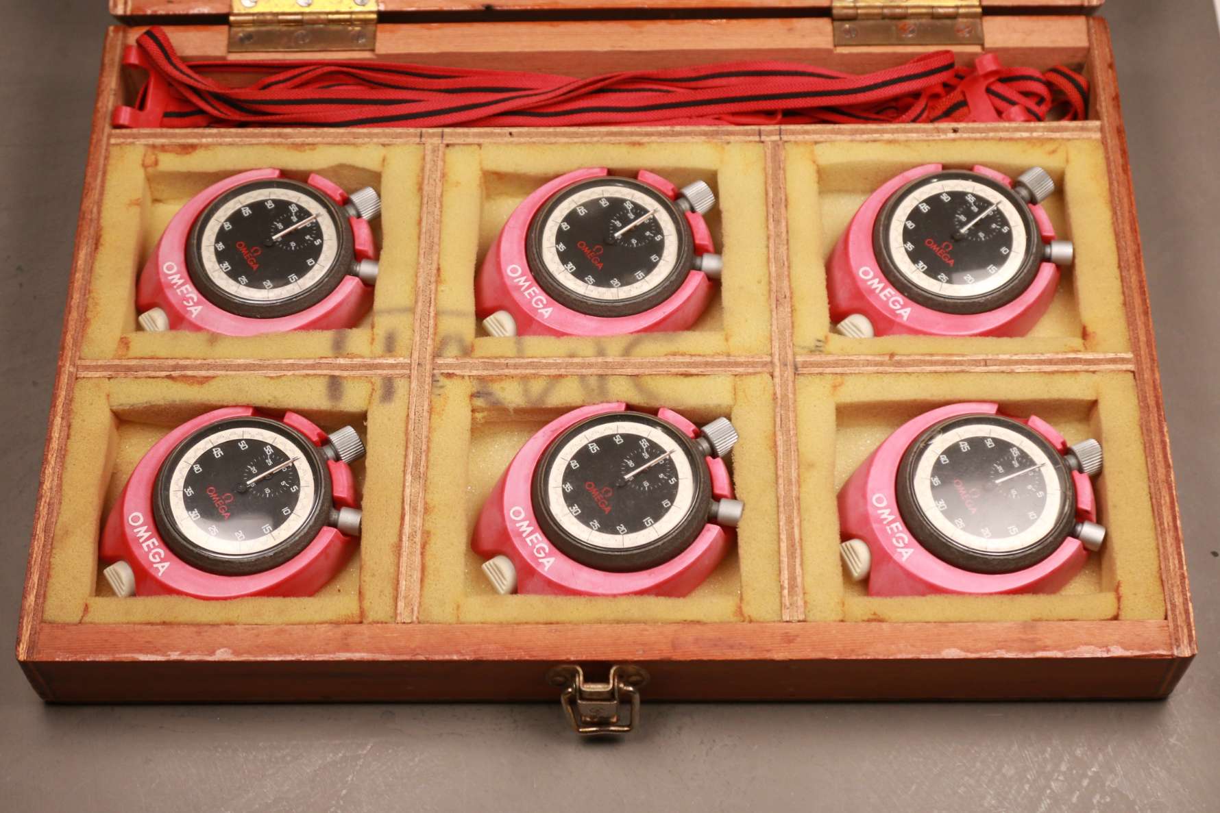 Six Omega Stopwatches And A Lost NZ Racetrack