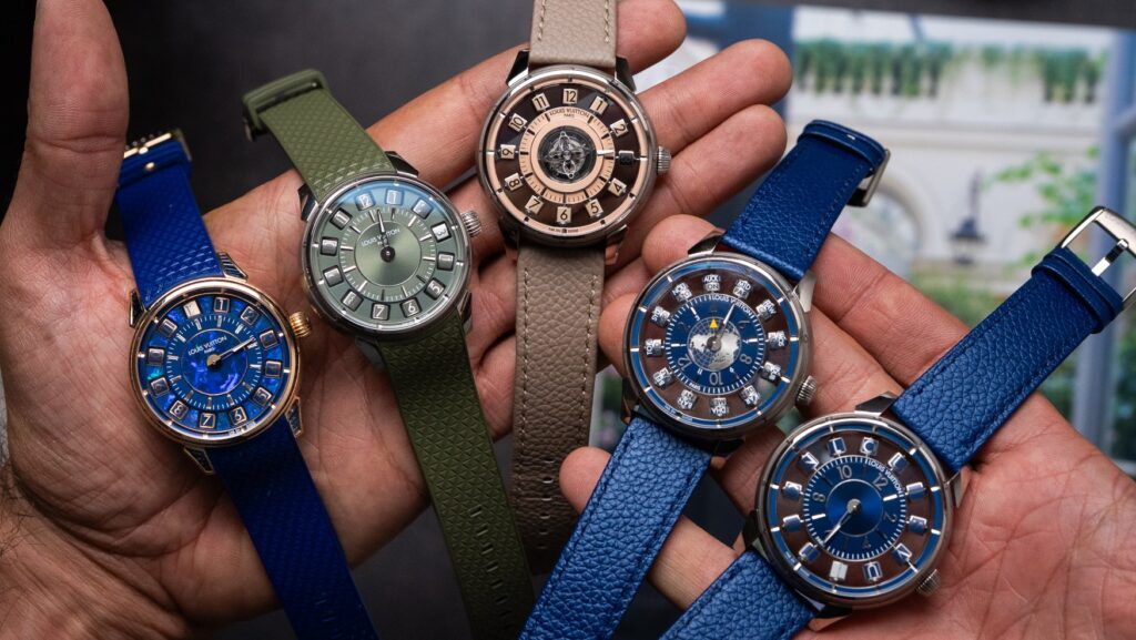 Louis Vuitton updates its Spin Time with five new models