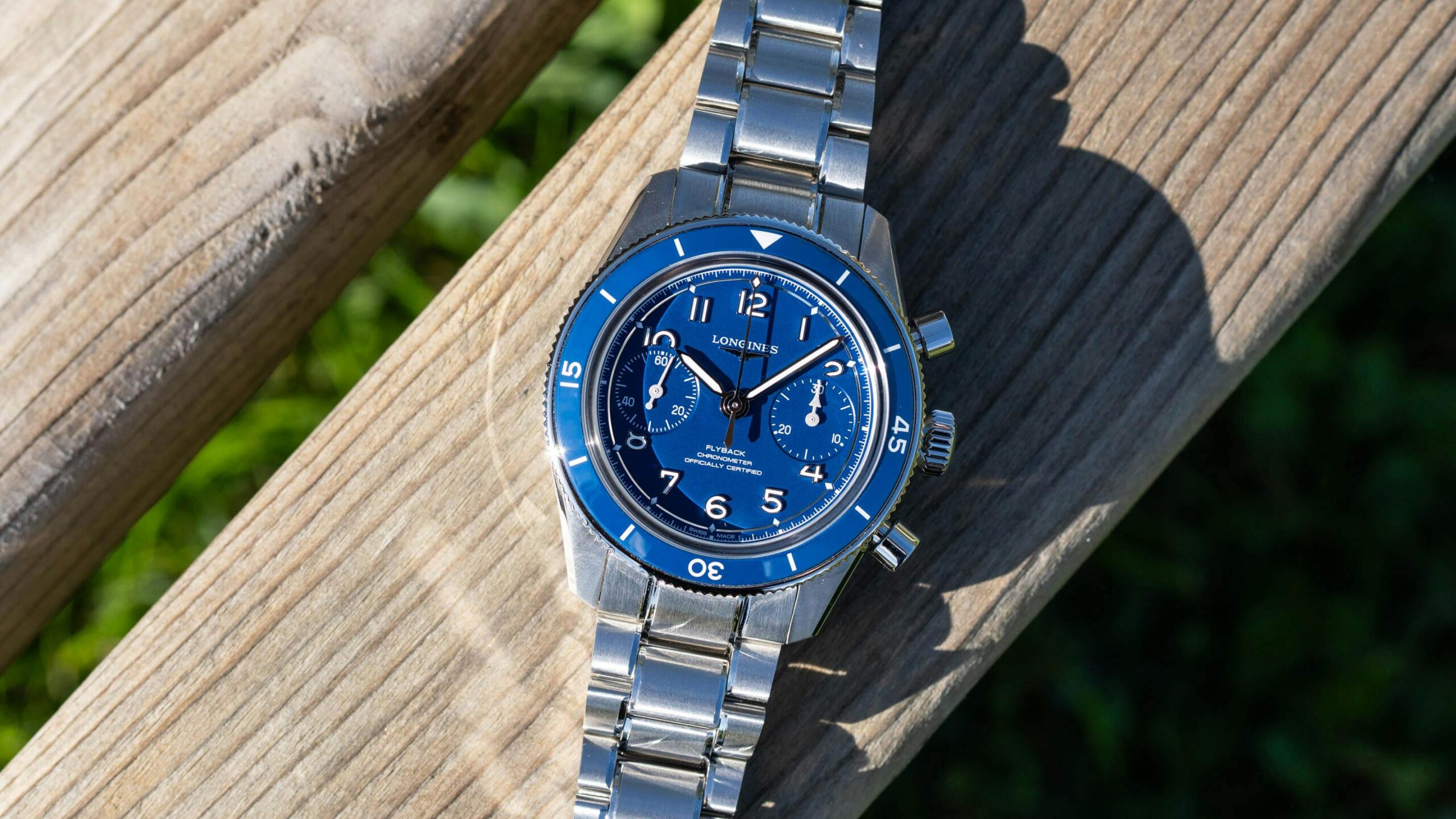 Introducing: The Longines Spirit Pilot And Spirit Pilot Flyback In Blue (Live Pics)