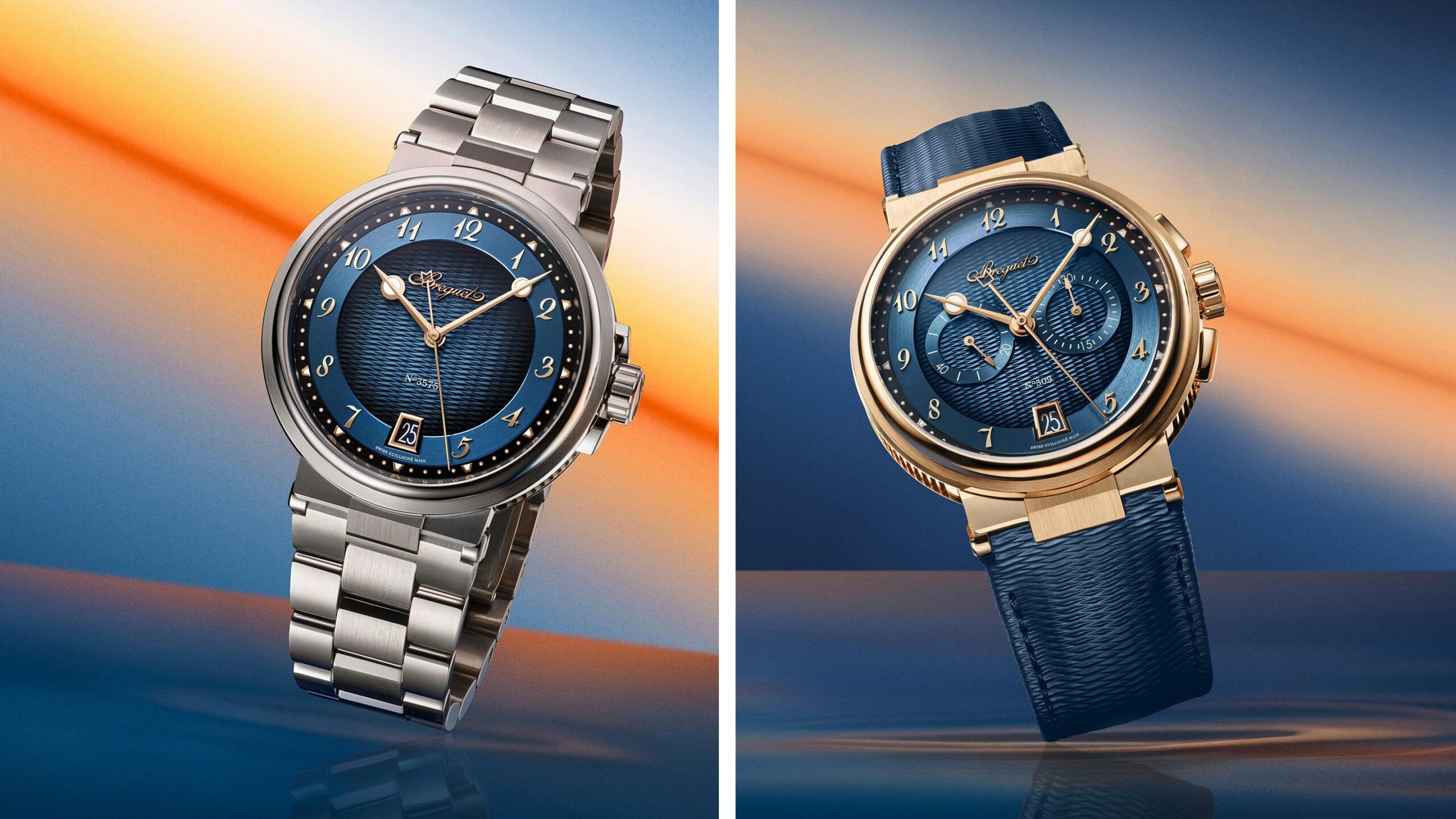 Introducing: The Newly Revamped Breguet Marine 5517 Time-and-Date And 5527 Chronograph