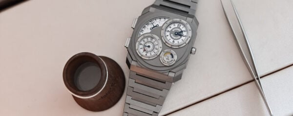 First Look – The Bulgari Octo Finissimo Dual Time x Vianney Halter, An Antiqua-Inspired Take on Ultra-Thin (Incl. Video)