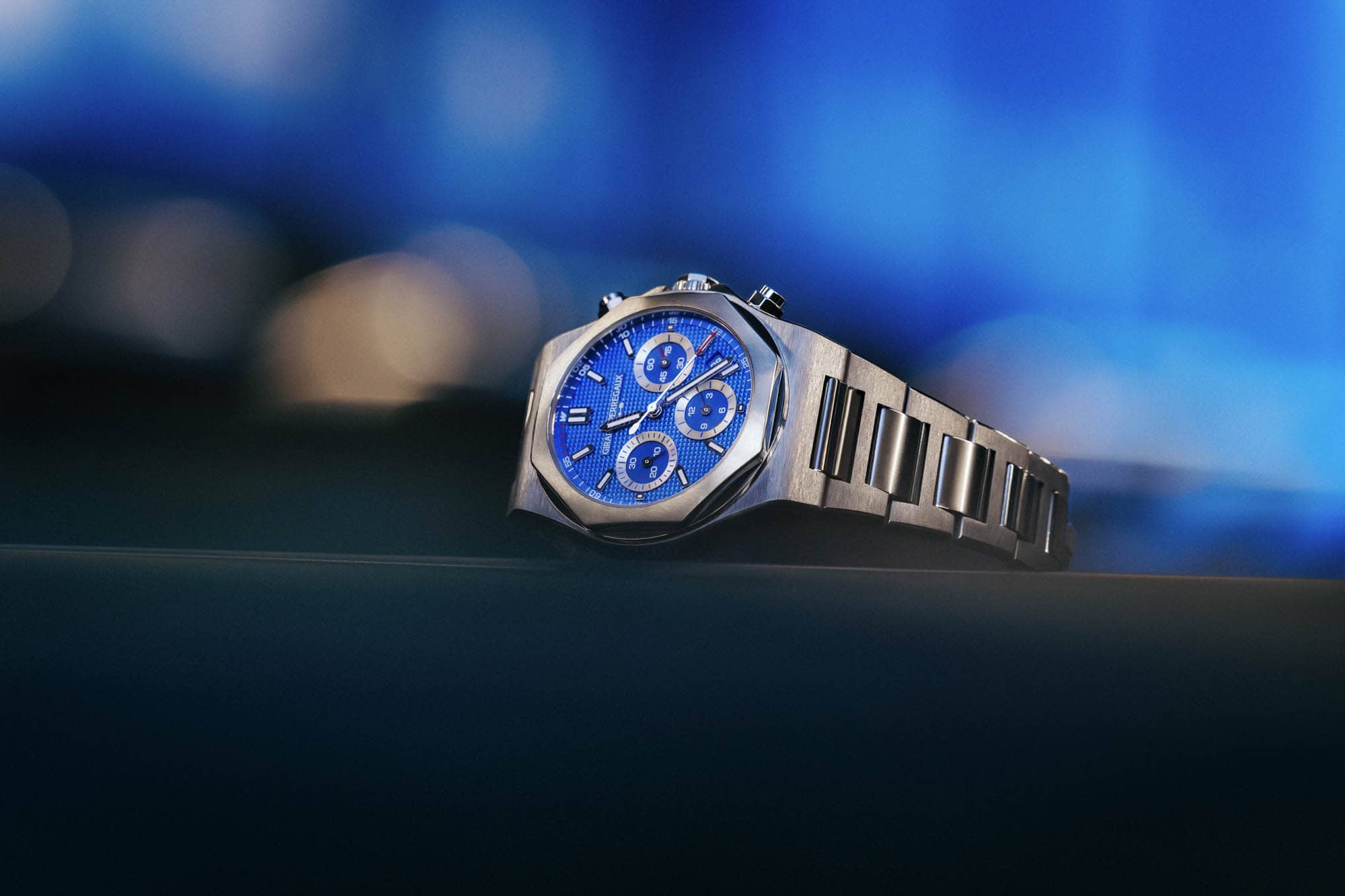 Girard-Perregaux Presents a Pair of Laureato Watches for the Williams F1 Team