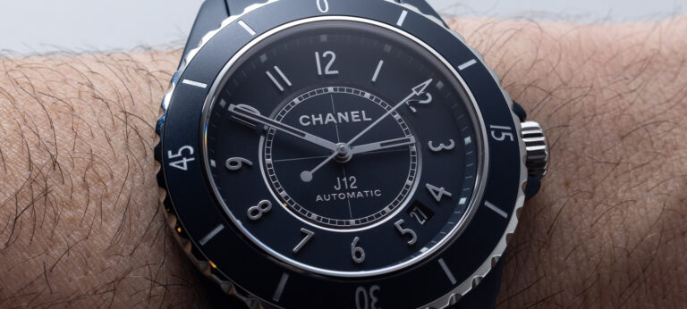 Chanel’s Entirely Blue Ceramic J12 Caliber 12.1 38mm Watch Hands-On