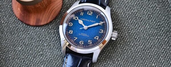First Look – The Hamilton Khaki Field Murph 38mm Gets a Textured Blue Makeover