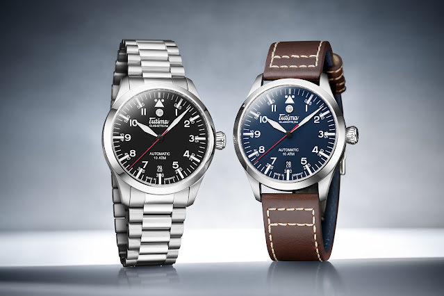 Tutima Glashütte Flieger T5: a 38.5 mm pilot’s watch in Grade 5 titanium