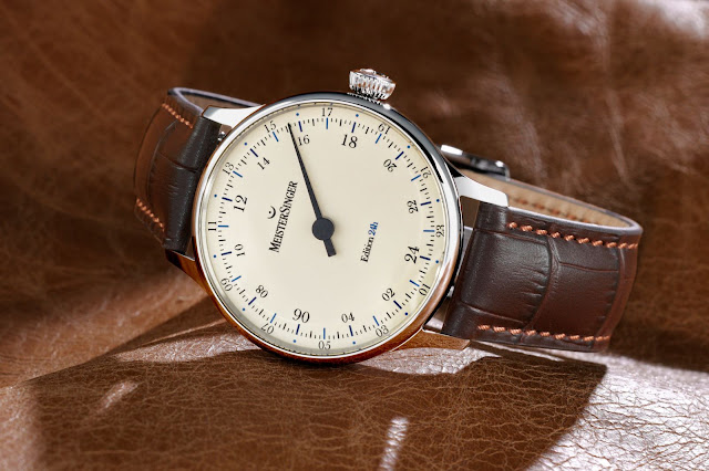 MeisterSinger Edition 24H uses a 24-Hour Single-Hand display
