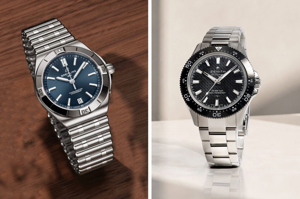 Sunday Morning Showdown: Zenith Chronomaster Solo Sport Vs. Breitling Chronomat Automatic B31 40