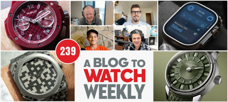 ABlogtoWatch Weekly Podcast #239: Carpeted Hublots, Bulgari Dazzles, And Apple Is Listening