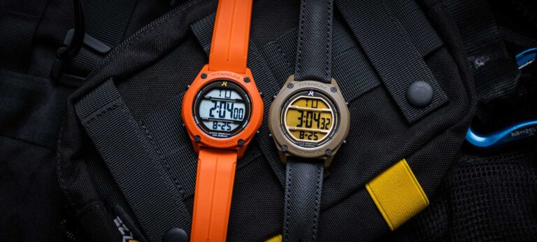 Hands-On Debut: RZE UTD-8000 Orange And Tan Cerakote Watches Pair Color With Titanium Cases 