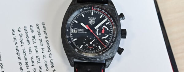 First Look – The New TAG Heuer Monza Flyback Chronograph Carbon (Incl. Video)