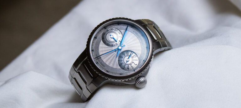 Hands-On: Chronoswiss PULSE GMT Silver Guilloché  Offers A Fresh Take On The Travel Watch 