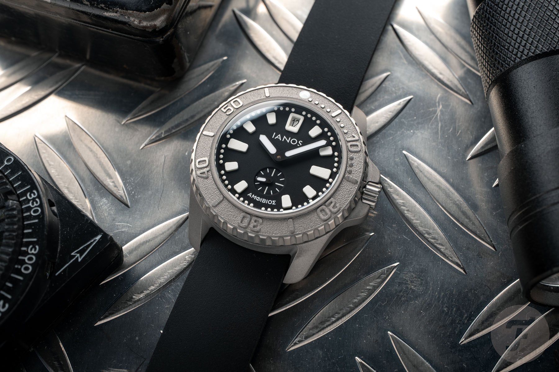 The New Ianos Amfivios Is Like A Fish In Water On The Wrist