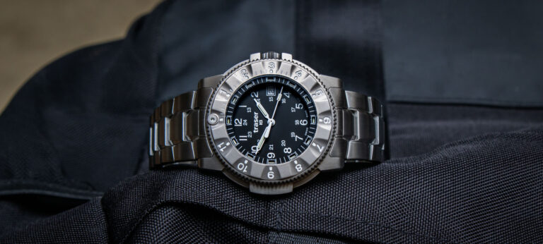Hands-On: Traser P65 Tactical Mission Titanium Upgrades The Brand’s Original Watch