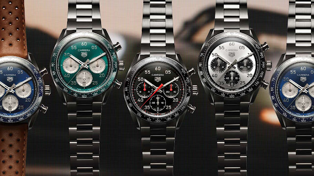 TAG Heuer redesigns the Carrera Chronograph Sport with a new 42 mm case