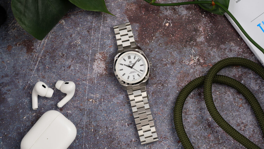 The Formex Essence FortyOne Arctic White is an engineering nerd’s everyday sports watch