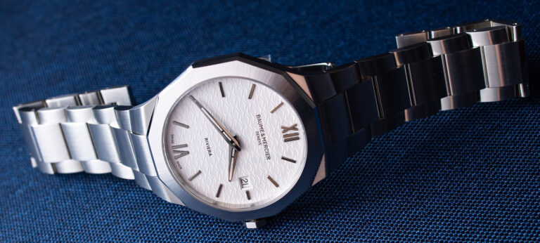 Hands-On: The Baume & Mercier Riviera 73 Watch Is Slimmer, Cleaner, And More Faithful To The Original