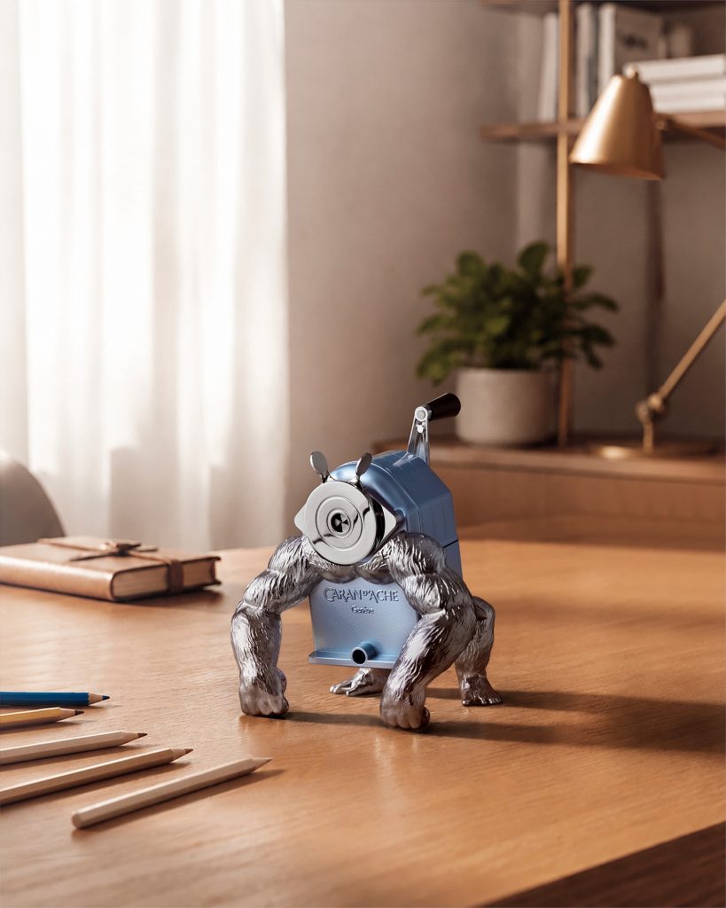 MB&F And Caran d’Ache Go Ape With The New GorillaSharpener