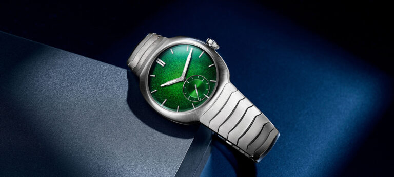 Moser & Cie. Streamliner Small Seconds Lime Green Enamel Boutique Edition Adds A Bright Twist To The Collection